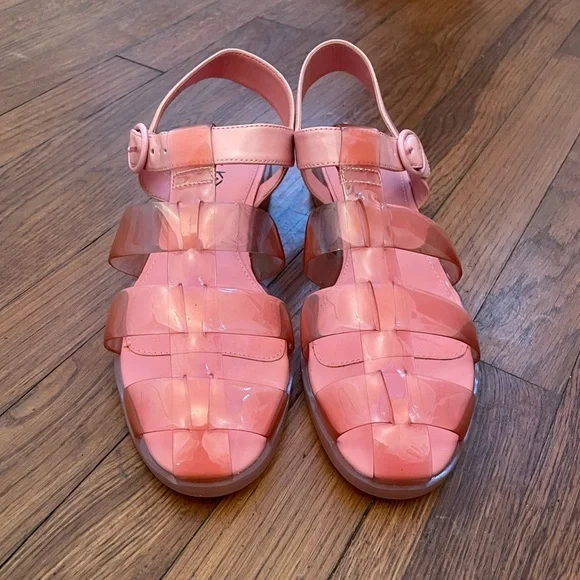 NWOB Katy Perry The Geli Fisherman Comfort Sandal Pink Amethyst - Size 10 - Picture 3 of 9